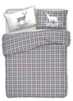 Trapunta invernale in cotone made in Italy CERVO GRIGIO
