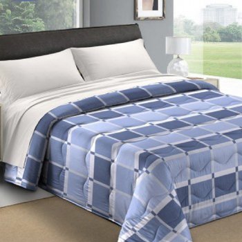 Trapuntino primaverile 100 grammi made in Italy - TORONTO BLU