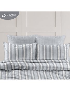 Copripiumino matrimoniale LINEN - BLU