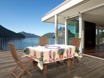 Tovaglia Lavanda in stampa digitale in varie misure