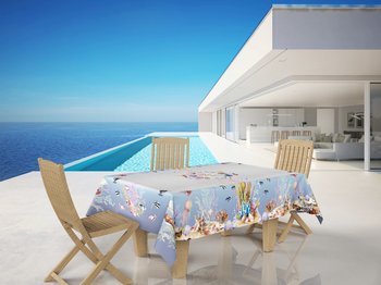 Tovaglia Abissi in stampa digitale in varie misure