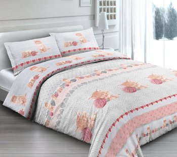 Copripiumino in cotone Gattini