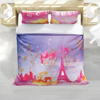 Copripiumino matrimoniale in stampa digitale ART PARIGI
