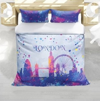 Copripiumino matrimoniale in stampa digitale QUEEN LONDRA