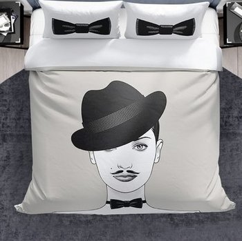 Copripiumino matrimoniale in stampa digitale SENSE