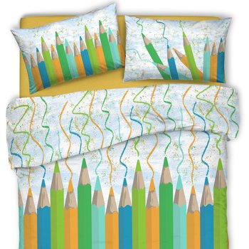 Copripiumino in cotone Matitone Verde