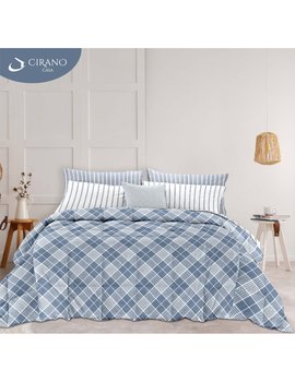 Trapunta matrimoniale invernale Made in Italy CONCEPT - BLU