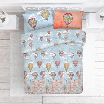 Copripiumino in cotone VOLARE ARANCIO