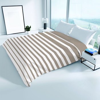 Copriletto con federe in cotone Piquet Riga Beige