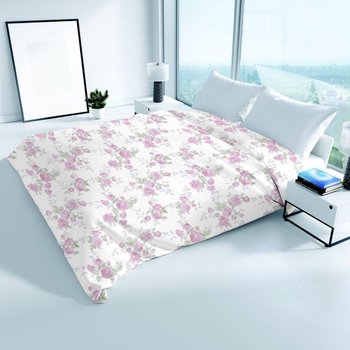 Copriletto con federe in cotone Piquet Cloe Rosa