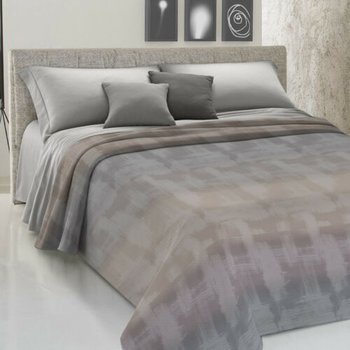 Copriletto in cotone Piquet Arcobaleno Beige