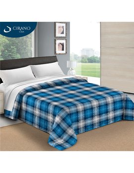 Trapunta invernale Made in Italy CARDIFF BLU