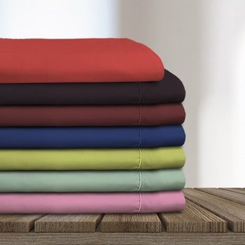 Lenzuola sotto con angoli in cotone Singolo in vari colori