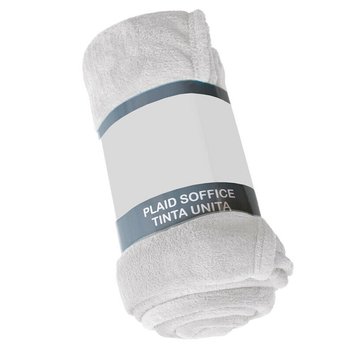 Coperta Plaid in morbidissimo Pile Bianco 150x200