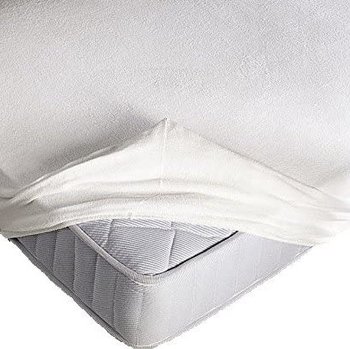 Coprimaterasso in spugna in 100% cotone Jaquard Made in Italy