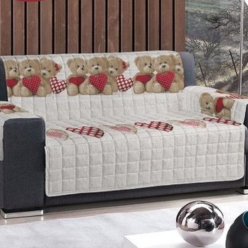 Copridivano in varie misure Orsetti Rosso