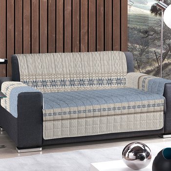 Copridivano in varie misure Maglia Blu