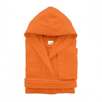 Accappatoio in morbida spugna di cotone in varie taglie Arancio