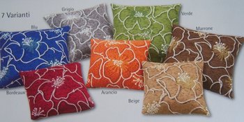 Cuscino arredo Spring Grigio 40x40 - 50x50