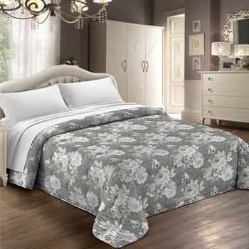 Trapunta invernale in Microfibra 300 gr. Laura Antracite