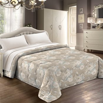 Trapunta invernale in microfibra 300 gr. Laura Sabbia