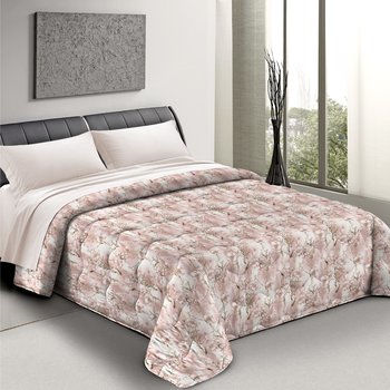 Trapunta invernale in microfibra 300 gr. Vittoria Cipria