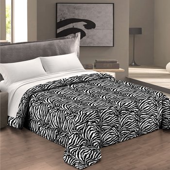 Trapunta invernale in microfibra 300 gr. Zebrato