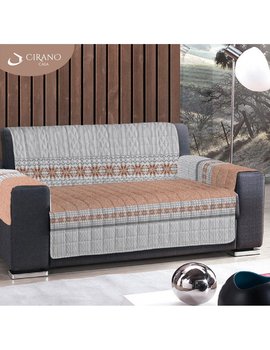 Copridivano Stella Arancio - Varie misure