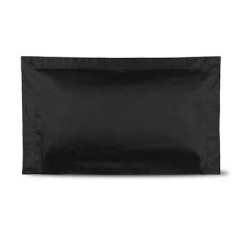 Federa singola in raso 300 fili Nero ricco