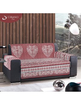 Copridivano Tirolo Rosso - Varie misure