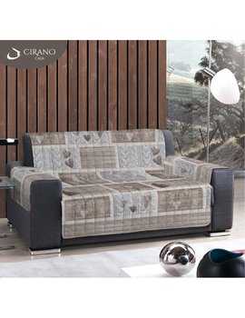 Copridivano Patchwork Beige - Varie misure