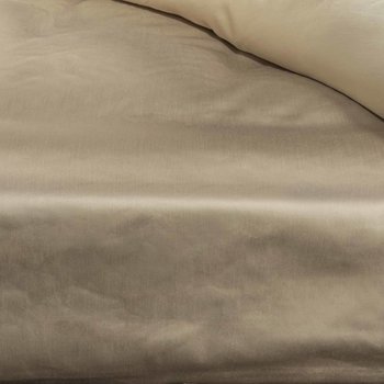 Lenzuolo con angoli Luxury in raso 300 fili Argilla