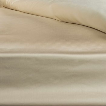 Lenzuolo con angoli Luxury in raso 300 fili Sabbia