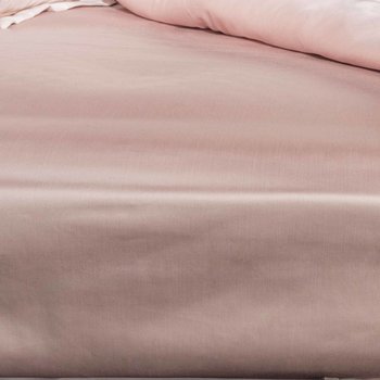 Lenzuolo con angoli Luxury in raso 300 fili Rosa meilland