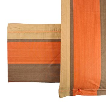 Completo lenzuola in cotone Shabby Line Arancio