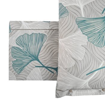 Completo lenzuola in cotone Ginko Verde