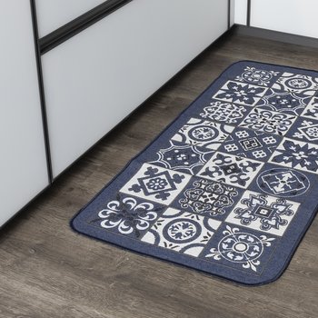 Tappeto antiscivolo Positano Blu