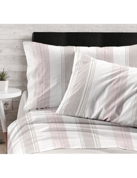 Completo Lenzuola Melange Rosa