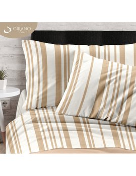 Completo Lenzuola Popeline Arancione