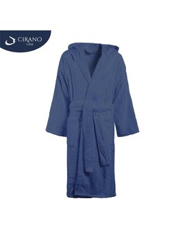 Accappatoio ultraleggero in morbida Spugna di Cotone BLU NAVY