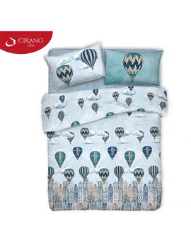 Piumino made in Italy + OMAGGIO Copripiumino VOLARE AZZURRO