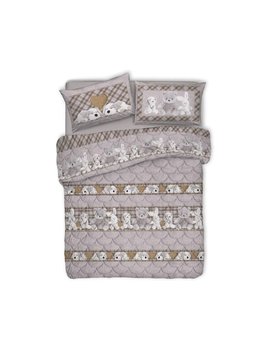 Trapunta invernale in cotone made in Italy PELUCHES BEIGE