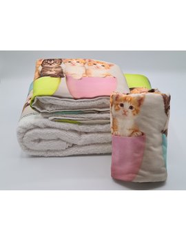 SET ASCIUGAMANI STAMPA DIGITALE 2 PEZZI - 3 PEZZI disegno SYMPATHY