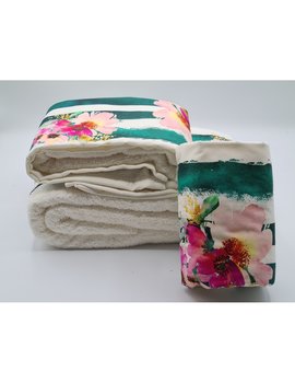 SET ASCIUGAMANI STAMPA DIGITALE 2 PEZZI - 3 PEZZI disegno SPRING