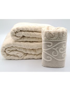 SET ASCIUGAMANI 2 PEZZI - 3 PEZZI disegno LINEE