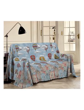 Telo Copriletto arredo VOLARE ARANCIO