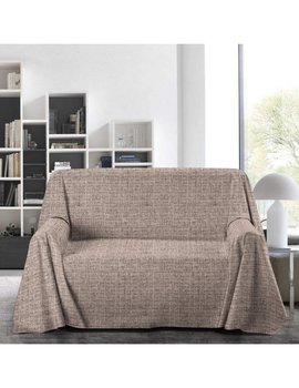 Copridivano Telo arredatutto - Matrimoniale 260 x 300 TWEED BEIGE