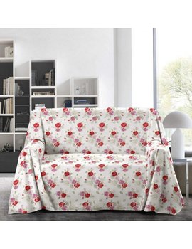 Copridivano Telo arredatutto - Matrimoniale 260 x 300 ROSETO ROSA