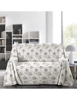 Copridivano Telo arredatutto - Matrimoniale 260 x 300 ROSETO BEIGE
