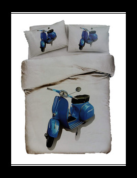 Copripiumino Matrimoniale Vespa STAMPA DIGITALE